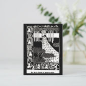 Carte postale - Illustration vintage - Aubrey Bear (Debout devant)