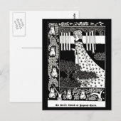 Carte postale - Illustration vintage - Aubrey Bear (Devant / Derrière)