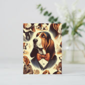 Carte Postale Illustration vintage de la coque (Debout devant)