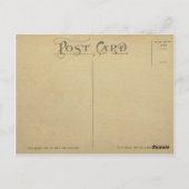 Carte Postale Illustration vintage de la cuisine (Dos)