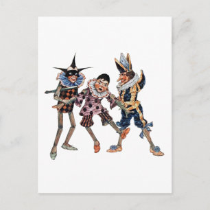 Carte Postale Illustration vintage de Pinocchio