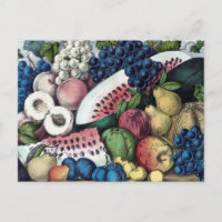 Illustration Vintage du fruit américain