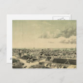 Carte Postale Illustration vintage Key West (Devant / Derrière)