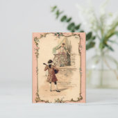Carte Postale Illustration vintage Lovers (Debout devant)