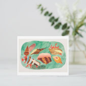 Carte Postale Illustration vintage Seashell (Debout devant)