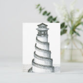 Carte Postale Illustrations d'architecture vintage (Debout devant)