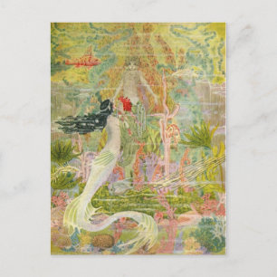 Carte Postale Illustrations de la nature et du mythe de Walker