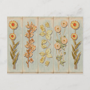 Carte Postale Illustrations de Plante vintage