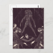 Carte Postale Illustrations d'Edgar Allan Poe de Clarke (Devant / Derrière)