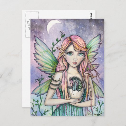 Carte Postale "illustrations molly harrison" (Devant / Derrière)