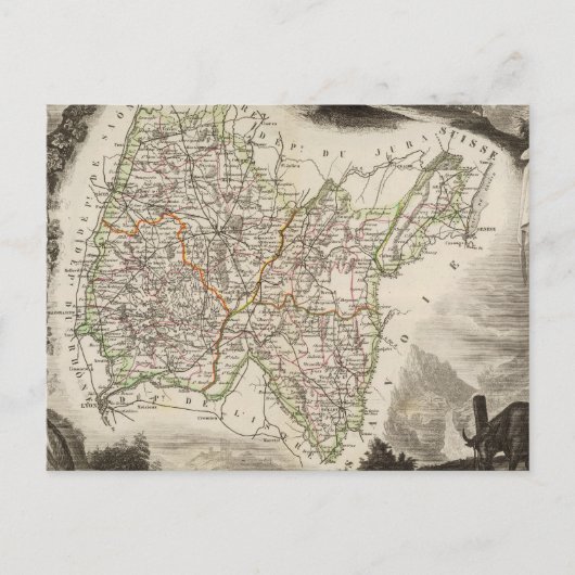 Carte Postale Illustrations, paysages (Devant)