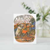 Carte Postale Illustrations russes vintages, fables d'Aesop 9 (Debout devant)