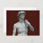 Carte postale illustrée de David (Devant / Derrière)