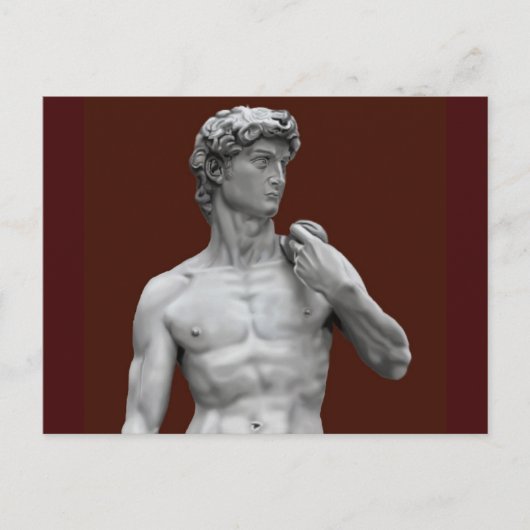 Carte postale illustrée de David (Devant)