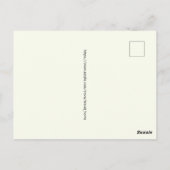 Carte postale illustrée de l'Arizona en couleurs (Dos)