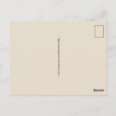 Carte postale illustrée du Colorado (Dos)