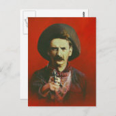 Carte postale illustrée Wild West (Devant / Derrière)
