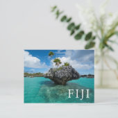 Carte Postale Îlots Champignons aux Fidji (Debout devant)