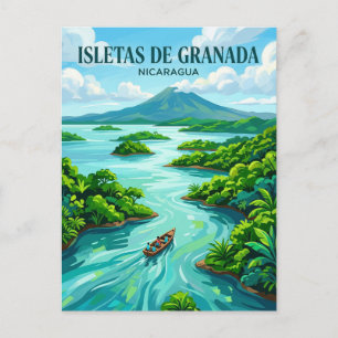Carte Postale Îlots de Grenade Nicaragua
