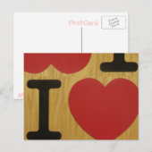 Carte Postale iLove (Devant / Derrière)