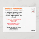 Carte Postale Ils Avaient Des Têtes De Chèvre (Dos)