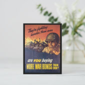 Carte Postale Ils combattent la Seconde Guerre mondiale (Debout devant)