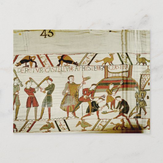 Carte Postale Ils construisent les fortifications (Devant)