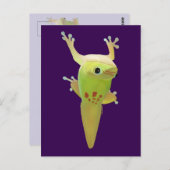 Carte Postale Ils m'appellent des orteils collants ! DAY GECKO (Devant / Derrière)