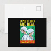 Carte Postale Ils marchent parmi nous (Devant / Derrière)