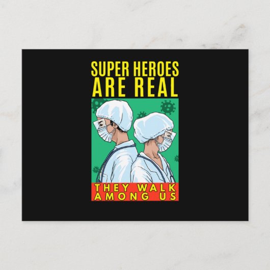 Carte Postale Ils marchent parmi nous (Devant)