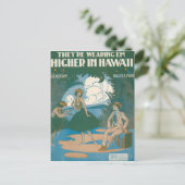 Carte Postale Ils portent "Em Higher" à Hawaii (Debout devant)