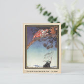 Carte Postale Ils s'envolèrent du château Kay Nielsen (Debout devant)