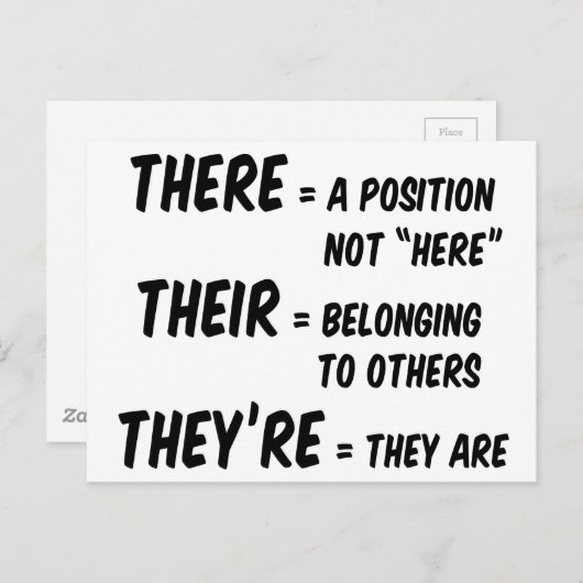 Carte Postale Ils sont là (Devant / Derrière)