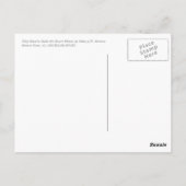 Carte Postale Ils sont morts pour faire fleurir le désert (Dos)