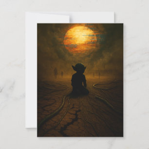Carte Postale Ils sont venus pendant que le soleil fondait