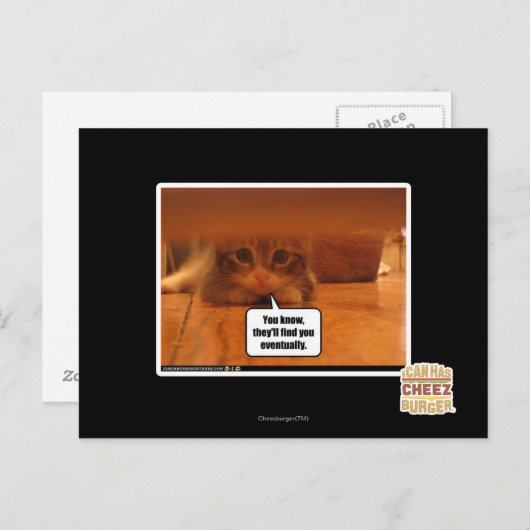 Carte Postale Ils te trouveront (Devant / Derrière)