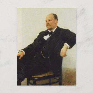 Carte Postale Ilya Repin-Portrait du compositeur Anatoly Lyadov