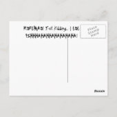 Carte Postale Im En Prison J/K (Dos)