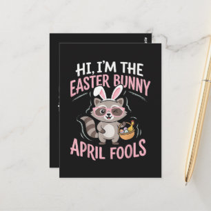 Carte Postale Im Lapin de Pâques Poisson d'Avril