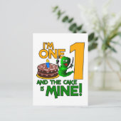 Carte postale I'M ONE ! - personnaliser (Debout devant)