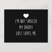 Carte Postale IM Pas Gâché Mon Papa M'Aime Fils Fille (Devant)