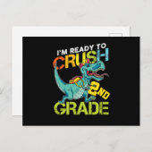 Carte Postale Im Ready To Crush 2nd Second Grade Student Second (Devant / Derrière)