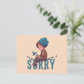 Carte Postale Im Sorry Postcards  (Debout devant)