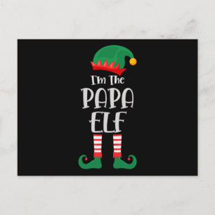 Carte Postale Im The Papa Elf Correspondant Noël 2021