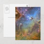 Carte Postale Image à grand champ de la nébuleuse de l'aigle (Devant / Derrière)