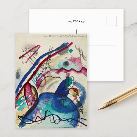 Carte Postale Image avec une bordure blanche | Kandinsky