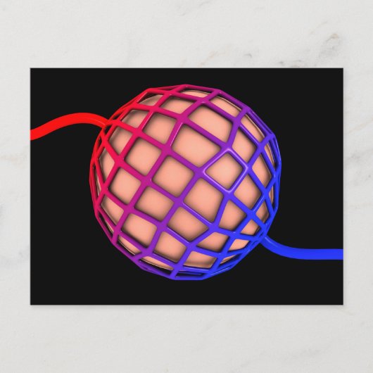 Carte Postale Image Conceptuelle D'Alveolus (Devant)