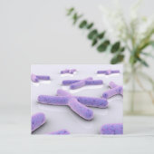 Carte Postale Image Conceptuelle De Chromosome 4 (Debout devant)