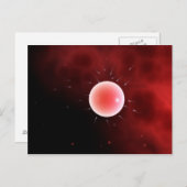Carte Postale Image Conceptuelle De La Fertilisation Commune (Devant / Derrière)