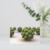 Carte Postale Image Conceptuelle De Polyomavirus (Debout devant)